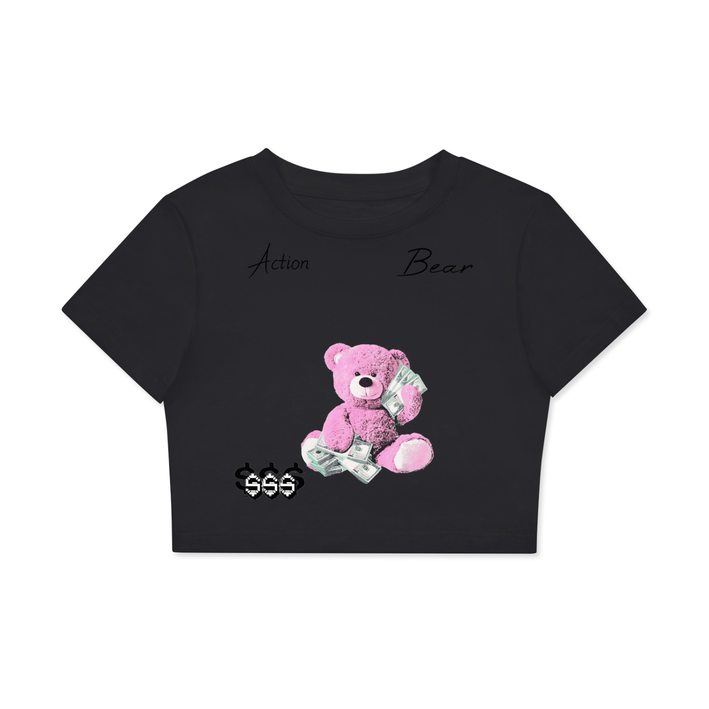 Women's Fitted Crop Tee | Bodycon T-Shirt