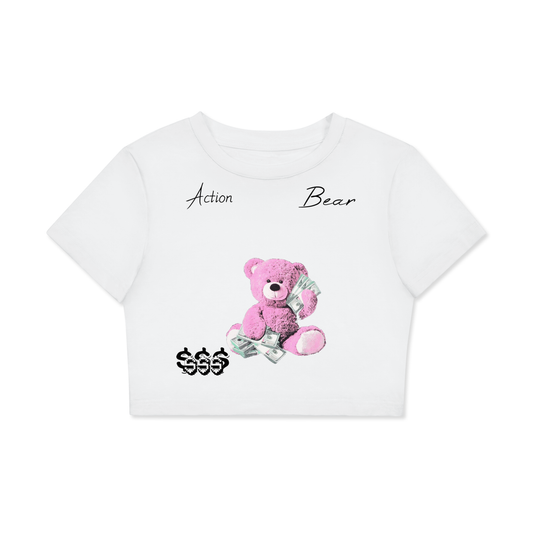 Women's Fitted Crop Tee | Bodycon T-Shirt